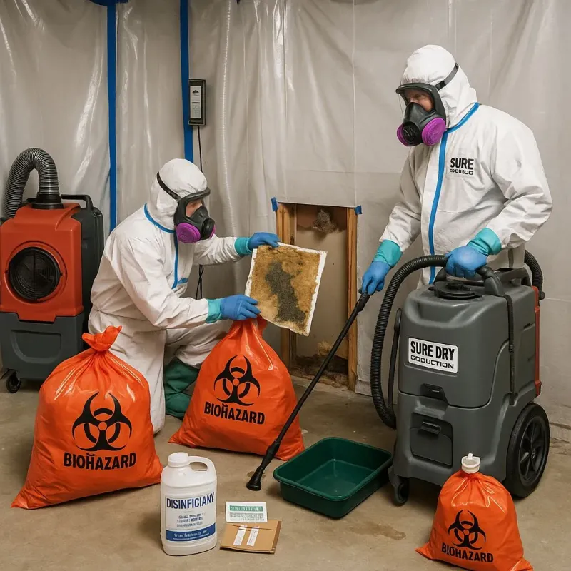Contaminated Water Handling Protocols process in Clanton, AL